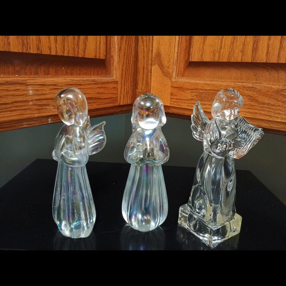 SET OF 3 Toscany Collection ANGELS  & HARP NEAR PERFECT COND